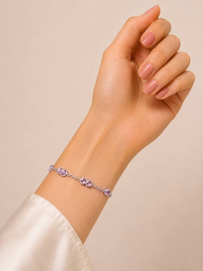 Silver Marquese Bracelet