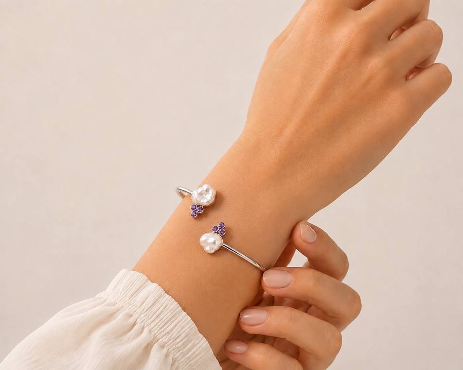 Silver Twist Bracelet